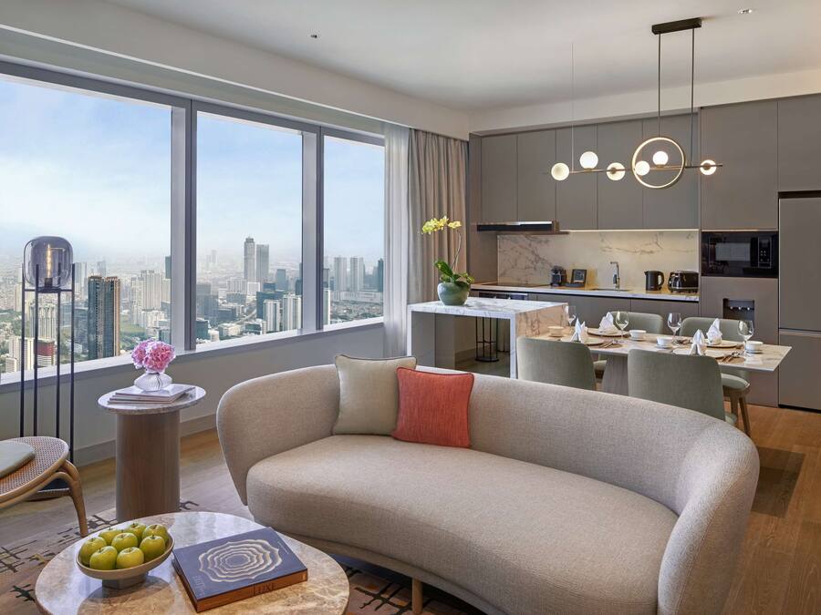 2 Bedroom Deluxe Suite | Premium bedding, down duvets, pillow-top beds, in-room safe