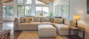 Tree-lined Gold Beach Retreat w/ Multiple Decks!