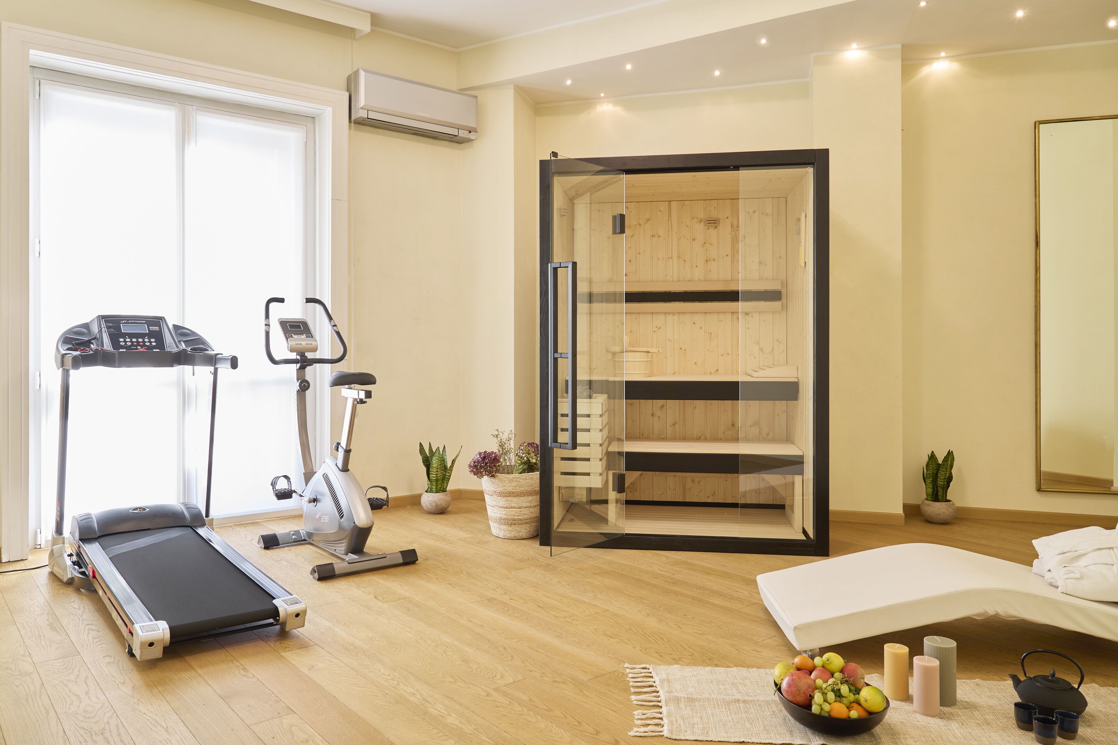 Comfort Apartment (Viale Caldara 35/A) | Träningsutrustning på rummet