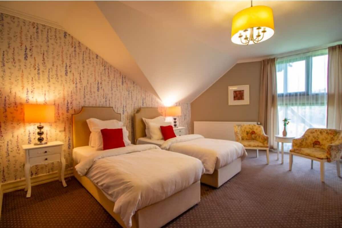 1 habitación, sábanas de algodón egipcio y ropa de cama de alta calidad
