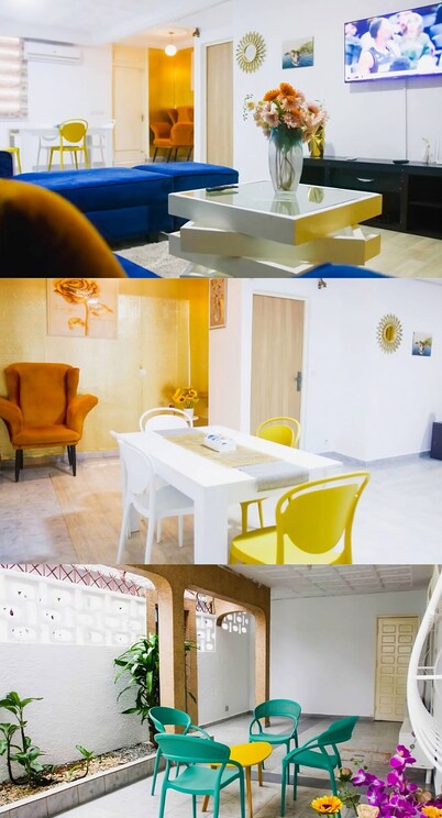 Ella Home / Villa Abidjan / Climatisation / Wi-fi / Parking Gratuit