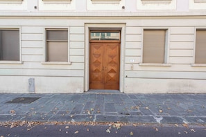 Overnatningsstedets facade