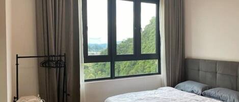 1 室のベッドルーム、アイロン / アイロン台、WiFi、ベッドシーツ