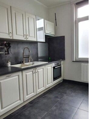 Private kitchen - Appartement 1 Chambre, Salon, Mezzanine (Vilvoorde)