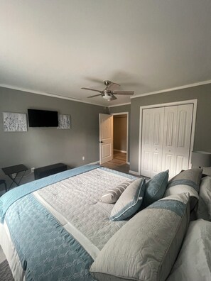 5 Schlafzimmer, Bügeleisen/Bügelbrett, WLAN, Bettwäsche