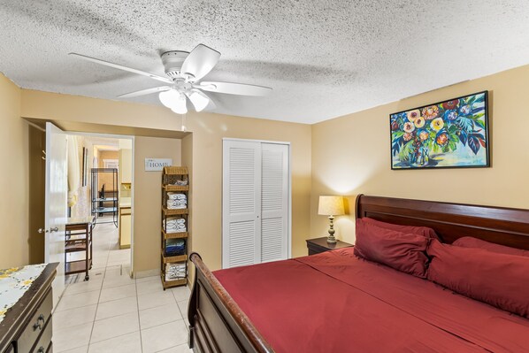 1 chambre, fer et planche à repasser, Wi-Fi, draps fournis