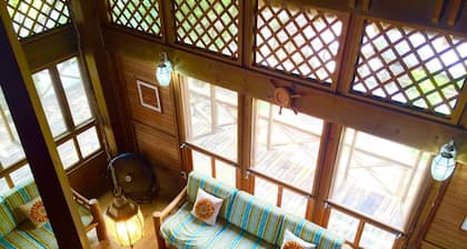 Eco Friendly 3 Story Wooden Cabin @ Superb Beach