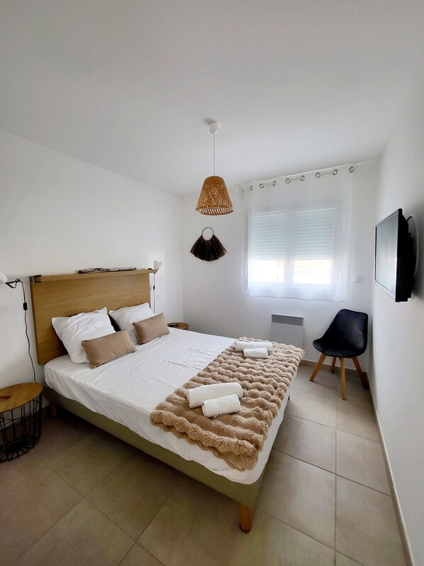 2 Schlafzimmer, kostenloses WLAN, Bettwäsche