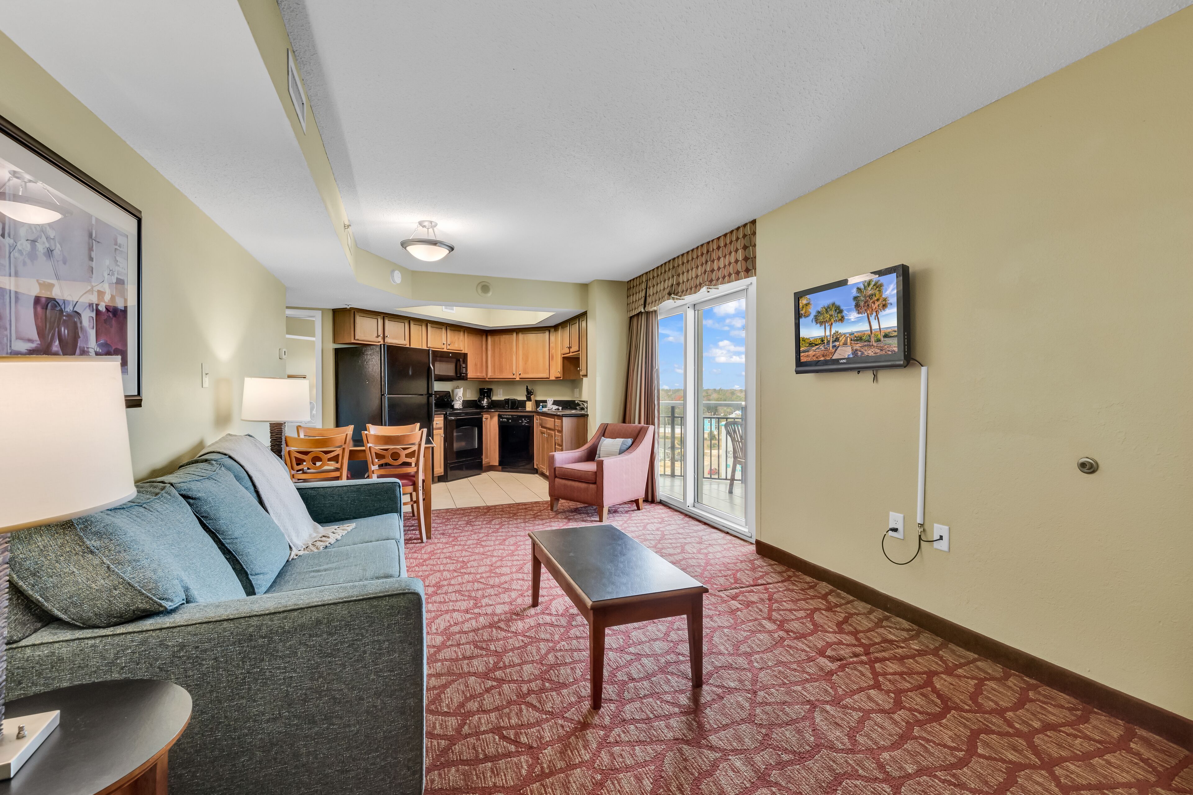 Signature-Apartment, 1 Schlafzimmer, Nichtraucher, Stadtblick | Wohnzimmer