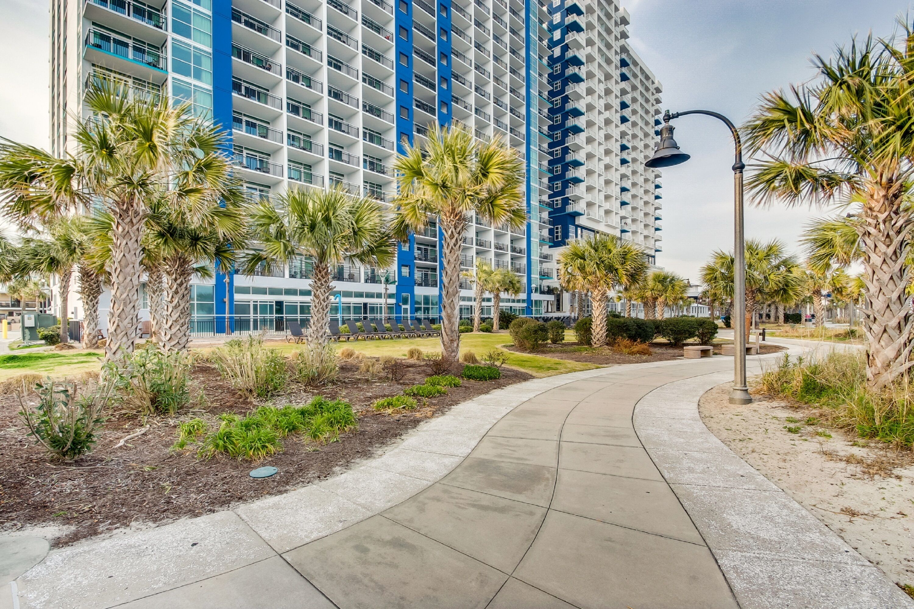 On the beach, white sand