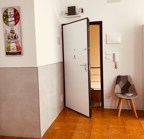 Interior entrance
