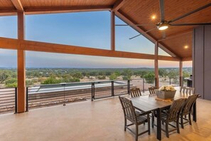 House, Multiple Beds, Pool Access, Pool View (750 River View Dr) | Outdoor dining - Johnson City Limits Home (Johnson City)