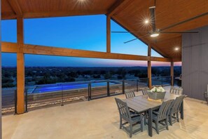 House, Multiple Beds, Pool Access, Pool View (750 River View Dr) | Outdoor dining - Johnson City Limits Home (Johnson City)