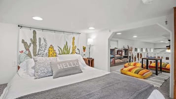 Cabin, Multiple Beds, Hot Tub (192 Melton Rd) | 2 bedrooms, individually decorated, individually furnished, bed sheets