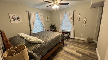 2 bedrooms, iron/ironing board, free WiFi, bed sheets