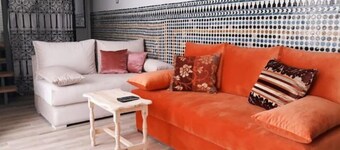 Old cottage, modern renovation