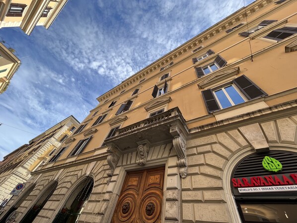 Fachada del alojamiento