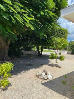 Overnattingsstedets uteområder