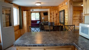 Cabin, Multiple Beds, Kitchen | Private kitchen | Fridge, microwave, stovetop, dishwasher - Lincolnwood Cabin 2 (Birchwood)
