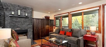 Silverglo Unit 305 | Deluxe Condo with Wood-Burning Fireplace and Access to Pool