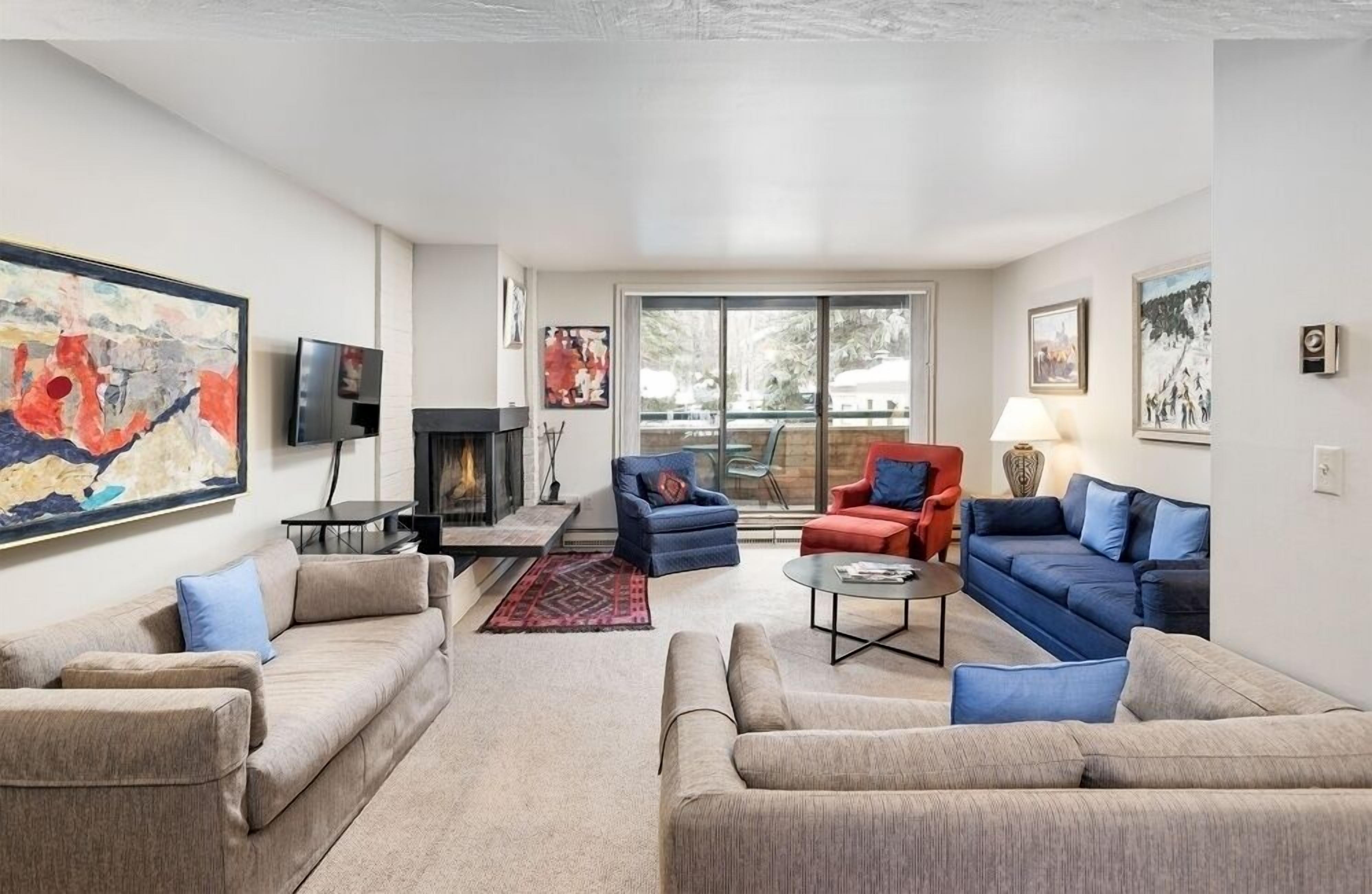 Riverview Unit 16 | Sunny, River-Front Condo with Access to Pool & Hot Tub