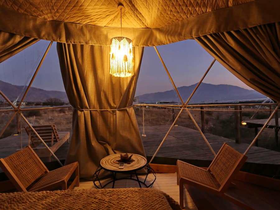 Design Tent | Down comforters, minibar, WiFi (free), individually decorated