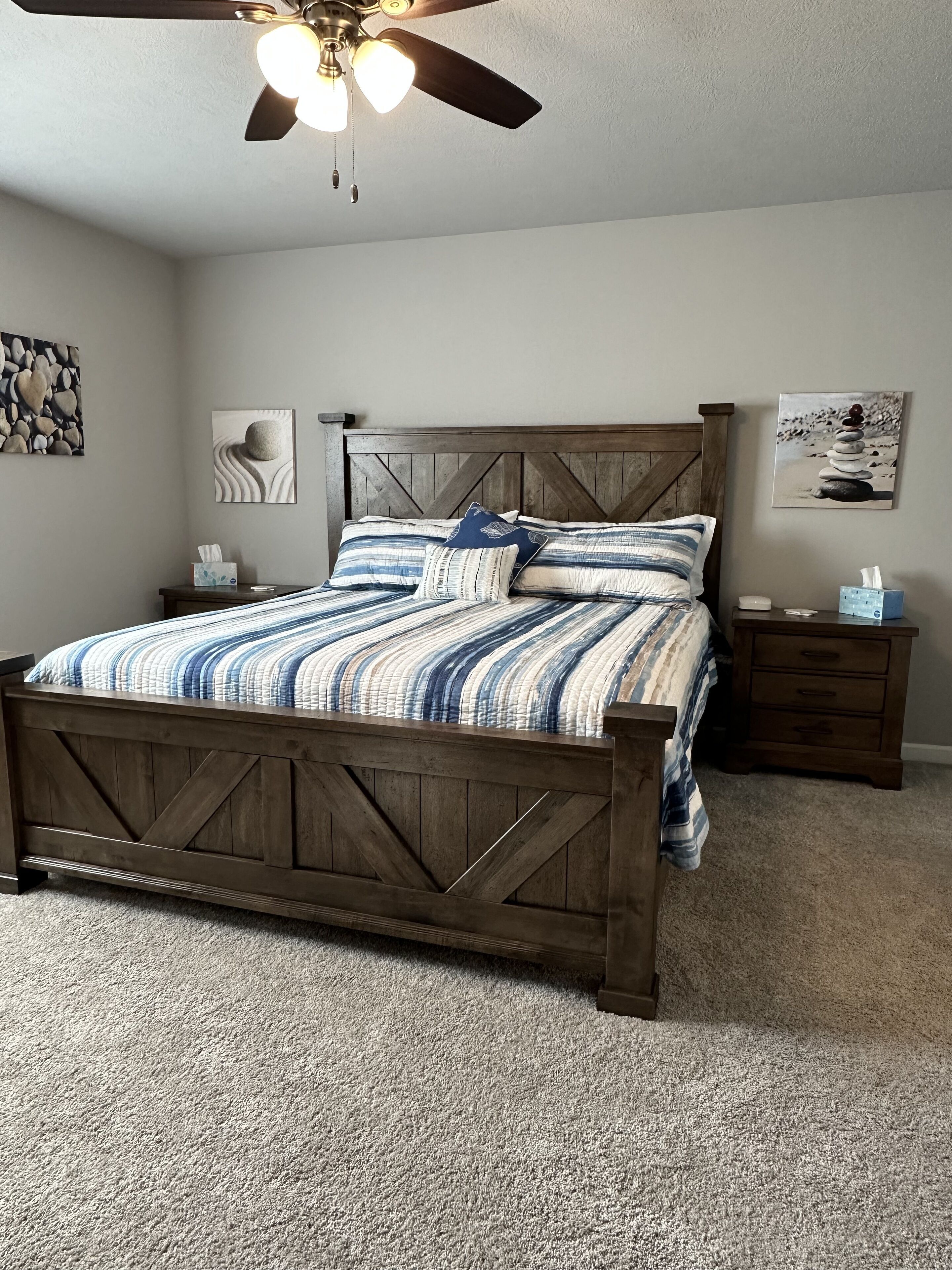 4 chambres, fer et planche à repasser, Wi-Fi gratuit, draps fournis