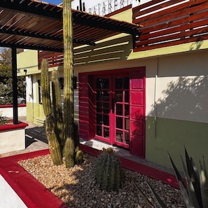 Fachada da propriedade