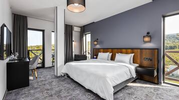 Standard-Doppel- oder -Zweibettzimmer | 1 Schlafzimmer, hochwertige Bettwaren, Minibar, Verdunkelungsvorhänge