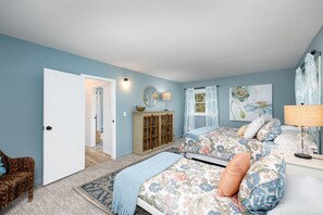 3 bedrooms, iron/ironing board, travel cot, WiFi