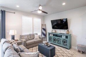 Ferienhaus, Mehrere Betten (Peaceful Easy Feeling) | Wohnbereich