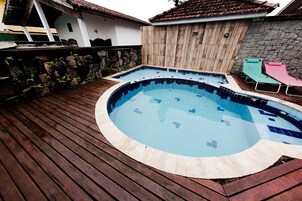 Una piscina techada