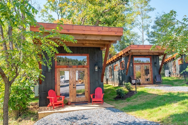 Welcome to Mount Jefferson, one of 7 tiny homes in downtown West Jefferson.