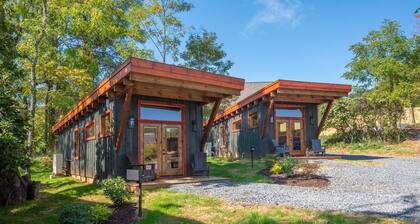 1 Mile to Downtown West Jefferson! Camping Cabin #3