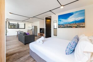 1 bedroom, iron/ironing board, WiFi, bed sheets - VH | Comfy Loft 1BR | Wifi + Gym | Condesa | 284 (Ciudad de México)