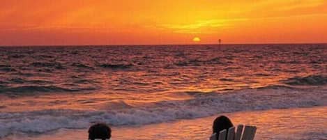 بالقرب من الشاطئ