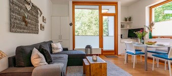 Fresh apartment with in-house sauna