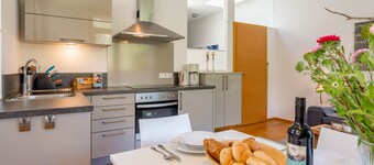 Fresh apartment with in-house sauna
