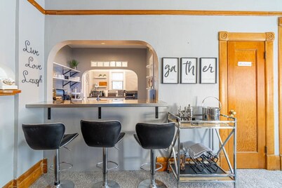 Rustic 3-Bedroom, 1.5-Bath Oasis by Downtown