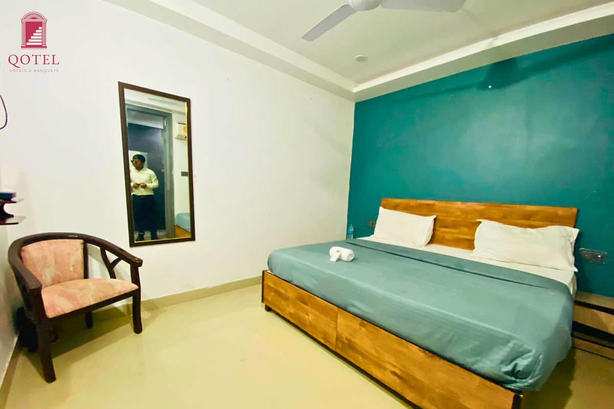 Standard Double Room | Peralatan tempat tidur premium, kalis bunyi, Wi-fi percuma, cadar katil