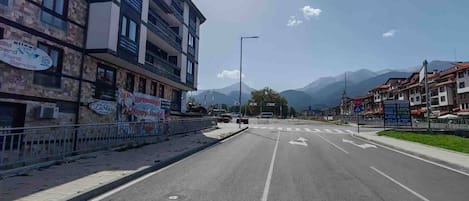 Parkering på området