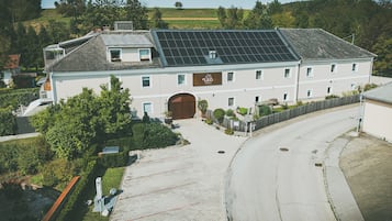 Fassade der Unterkunft