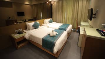 Deluxe kamer, 1 twee- of 2 eenpersoonsbedden | Gratis wifi
