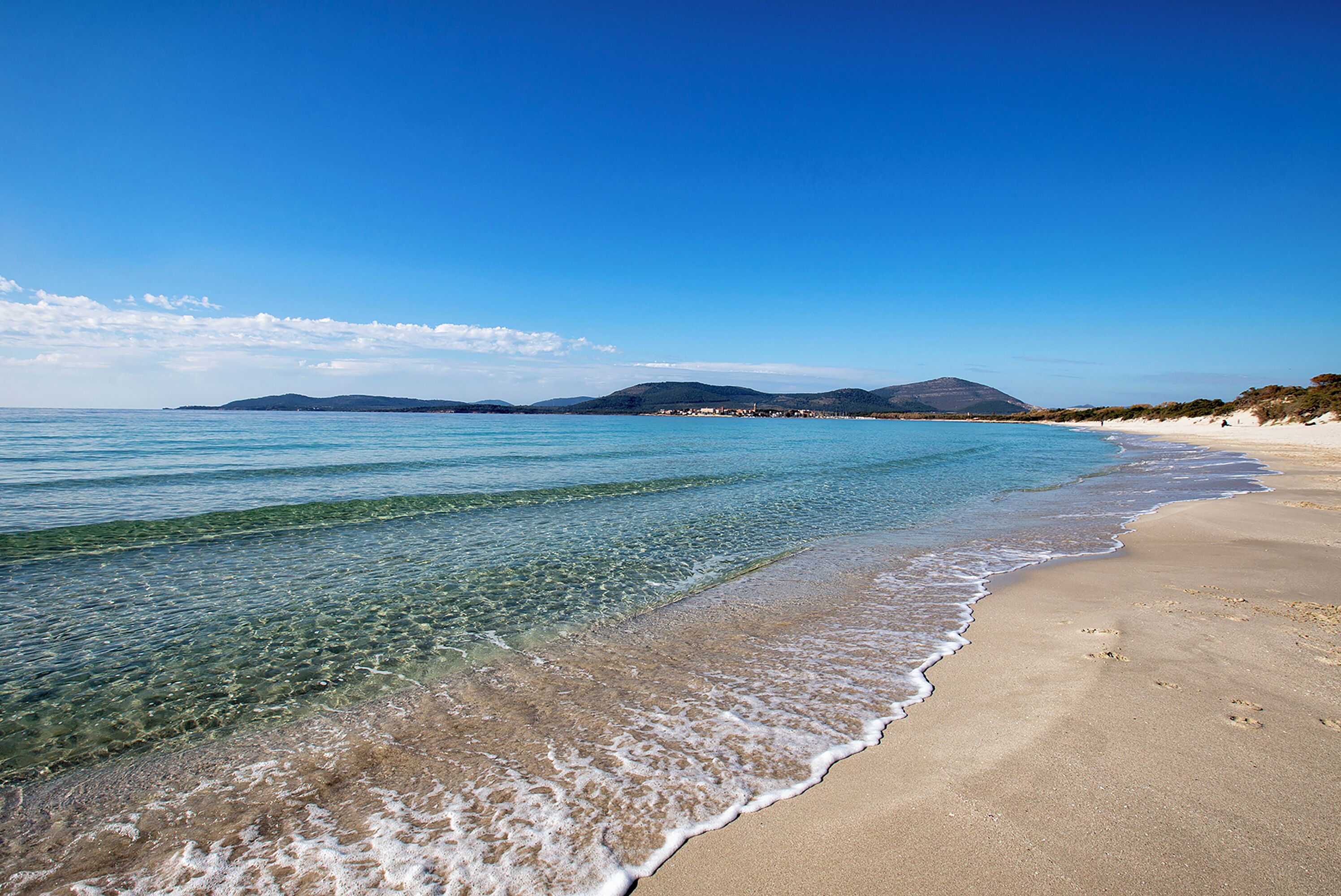 Una spiaggia nelle vicinanze