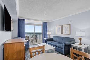 TV - Oceanfront 1 BR Condo Tons of Amenities 11th Floor (Myrtle Beach)