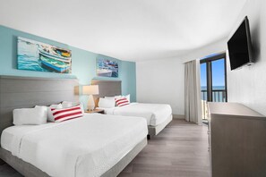 2 bedrooms, WiFi, bed sheets - 12th Floor Oceanfront Corner Balcony 2BR Condo (Myrtle Beach)