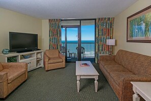 TV - 7th Flr Oceanfront Wrap Around Balcony 2BR Condo (Myrtle Beach)