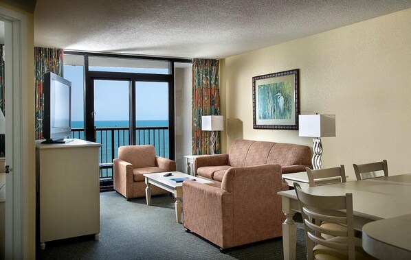 TV - Euphoric Oceanfront 15th Floor 3 Bedroom Condo (Myrtle Beach)