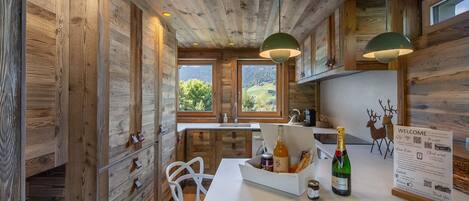 Kühlschrank, Mikrowelle, Ofen, Geschirrspüler