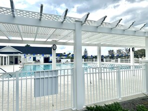 Una piscina climatizada